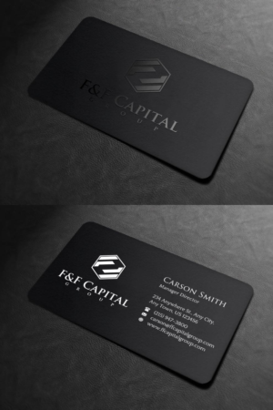 Business Card Design by INDIAN_Ashok for F&F Capital Group, LLC | Design: #19397267