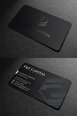 Business Card Design by INDIAN_Ashok for F&F Capital Group, LLC | Design: #19397269