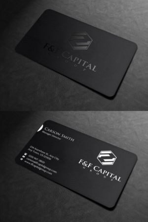 Business Card Design by INDIAN_Ashok for F&F Capital Group, LLC | Design: #19397270