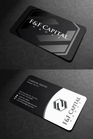 Business Card Design by INDIAN_Ashok for F&F Capital Group, LLC | Design: #19397271