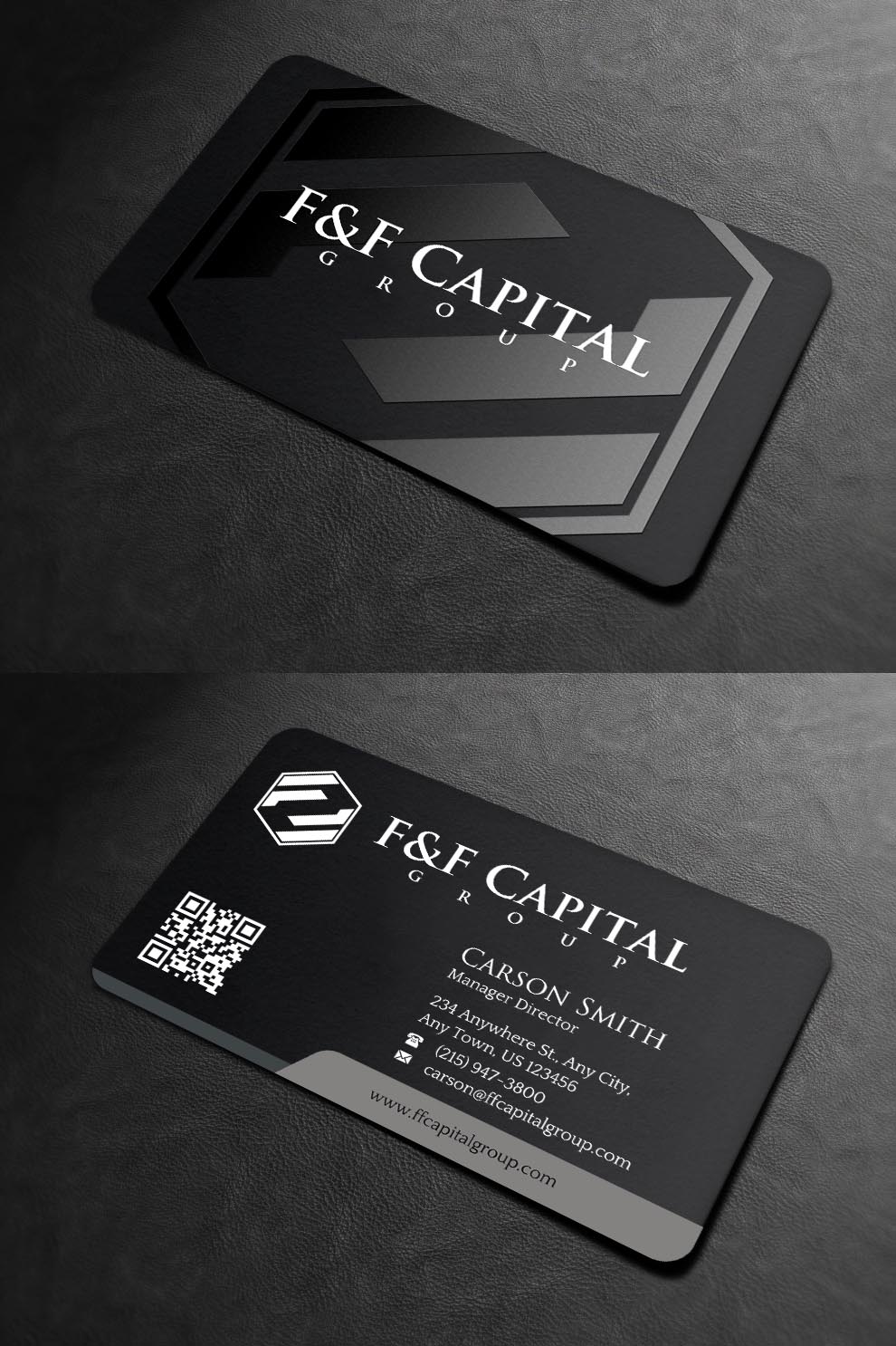 Business Card Design by INDIAN_Ashok for F&F Capital Group, LLC | Design #19397273