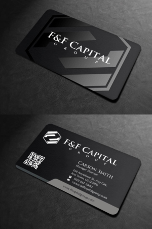 Business Card Design by INDIAN_Ashok for F&F Capital Group, LLC | Design: #19397273