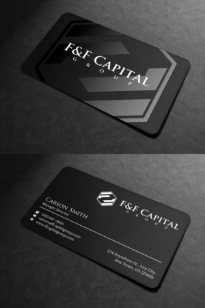Business Card Design by INDIAN_Ashok for F&F Capital Group, LLC | Design: #19397276