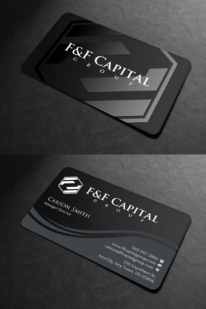 Business Card Design by INDIAN_Ashok for F&F Capital Group, LLC | Design: #19397278