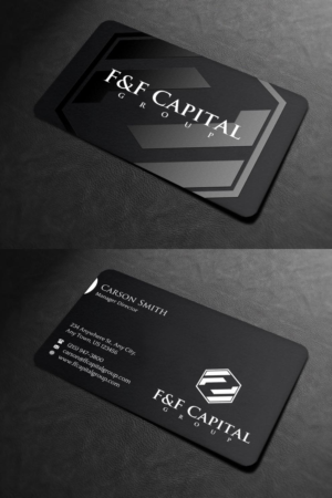 Business Card Design by INDIAN_Ashok for F&F Capital Group, LLC | Design: #19397281