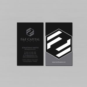 Business Card Design by Creations Box 2015 for F&F Capital Group, LLC | Design: #19403914