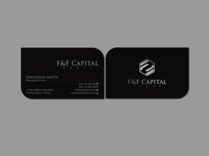 Business Card Design by Creations Box 2015 for F&F Capital Group, LLC | Design: #19403927