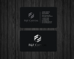 Business Card Design by chandrayaan.creative for F&F Capital Group, LLC | Design: #19405527