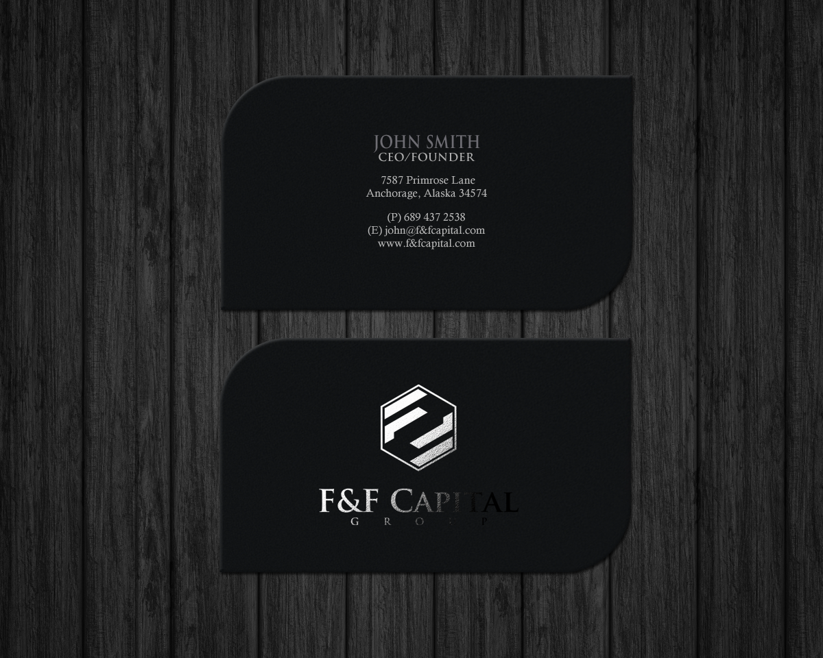 Business Card Design by chandrayaan.creative for F&F Capital Group, LLC | Design #19405528