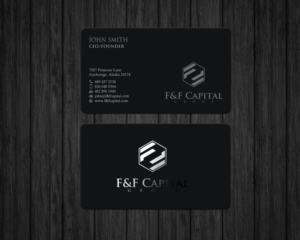 Business Card Design by chandrayaan.creative for F&F Capital Group, LLC | Design: #19405529