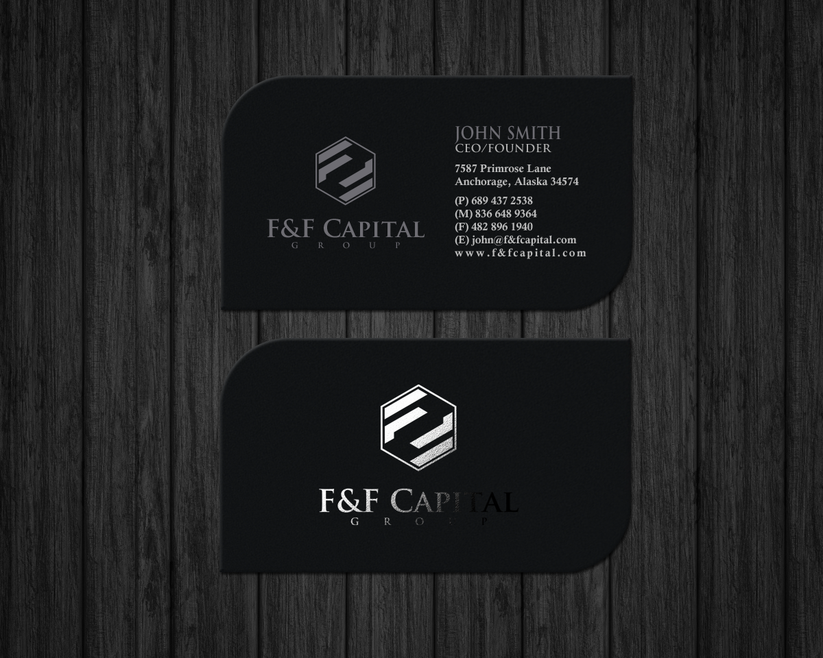 Business Card Design by chandrayaan.creative for F&F Capital Group, LLC | Design #19407723