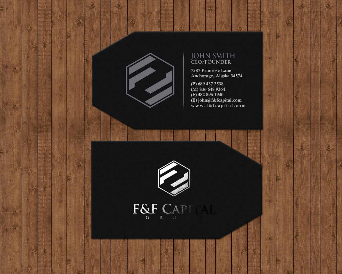 Business Card Design by chandrayaan.creative for F&F Capital Group, LLC | Design #19407726