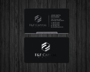 Business Card Design by chandrayaan.creative for F&F Capital Group, LLC | Design: #19407729