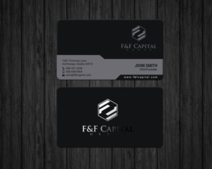 Business Card Design by chandrayaan.creative for F&F Capital Group, LLC | Design: #19407730