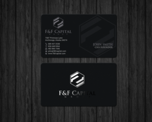 Business Card Design by chandrayaan.creative for F&F Capital Group, LLC | Design: #19407731