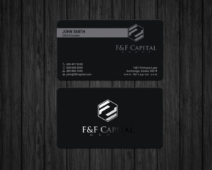 Business Card Design by chandrayaan.creative for F&F Capital Group, LLC | Design: #19407733