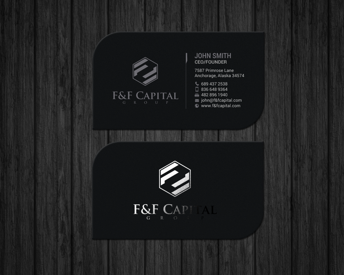 Business Card Design by chandrayaan.creative for F&F Capital Group, LLC | Design #19407739