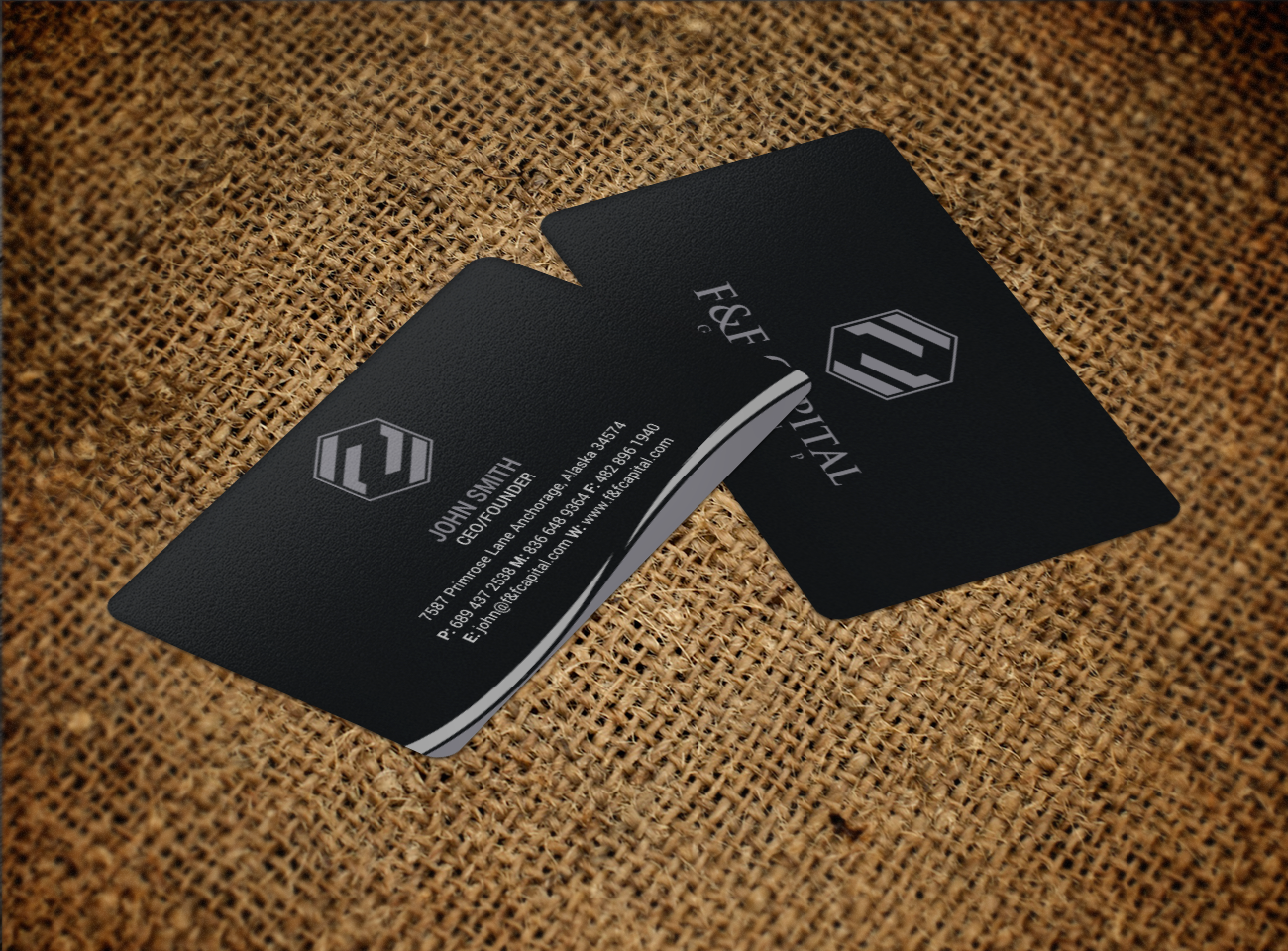 Business Card Design by chandrayaan.creative for F&F Capital Group, LLC | Design #19407776