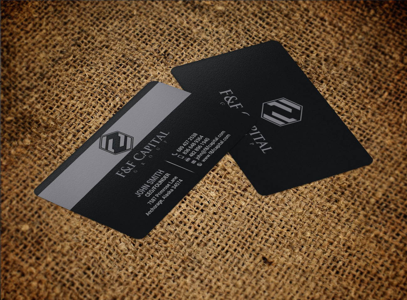 Business Card Design by chandrayaan.creative for F&F Capital Group, LLC | Design #19407778