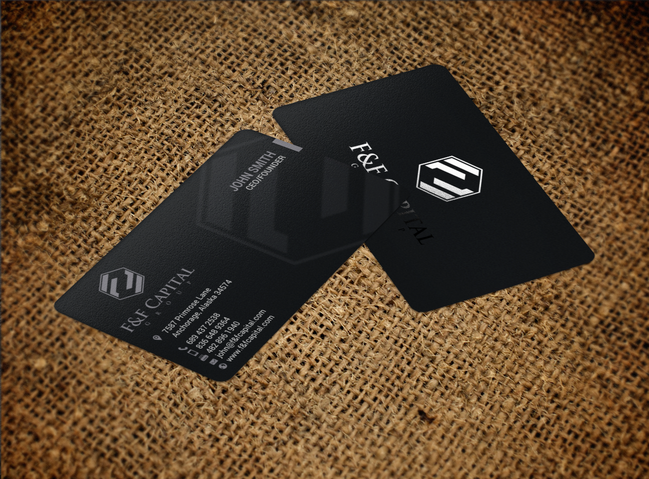 Business Card Design by chandrayaan.creative for F&F Capital Group, LLC | Design #19407779