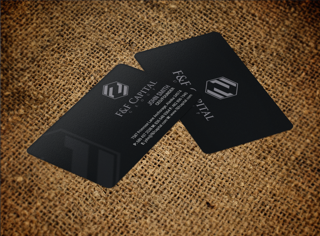 Business Card Design by chandrayaan.creative for F&F Capital Group, LLC | Design #19407780