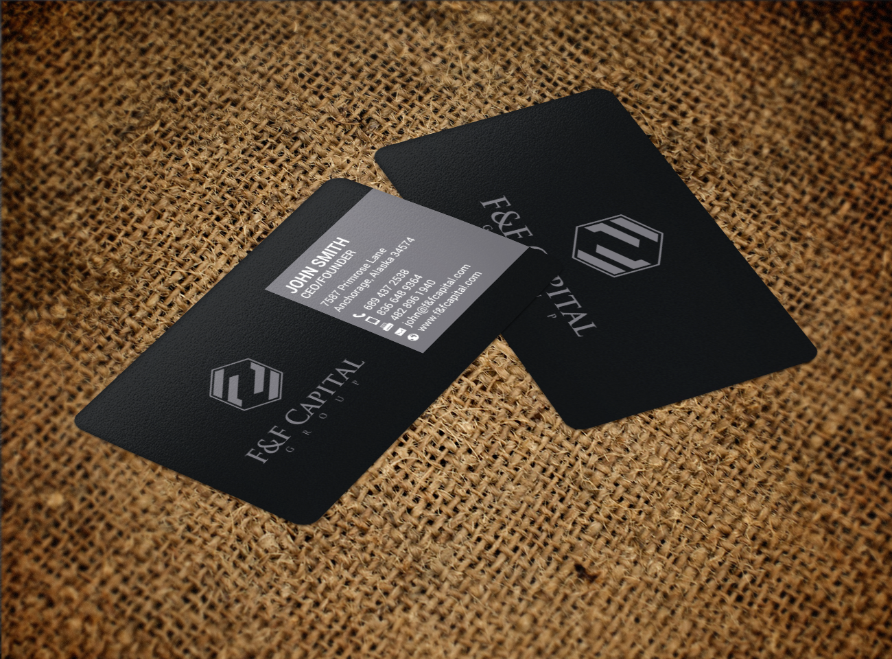 Business Card Design by chandrayaan.creative for F&F Capital Group, LLC | Design #19407795