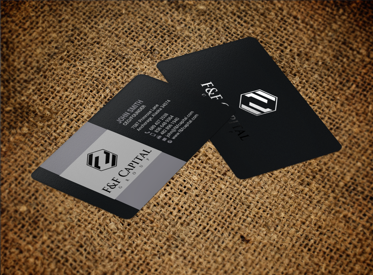 Business Card Design by chandrayaan.creative for F&F Capital Group, LLC | Design #19407796