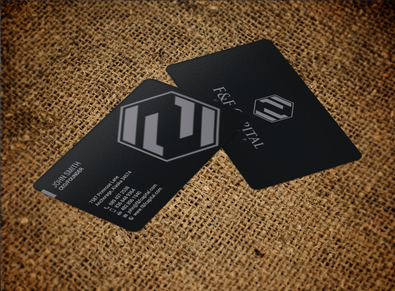 Business Card Design by chandrayaan.creative for F&F Capital Group, LLC | Design #19407797