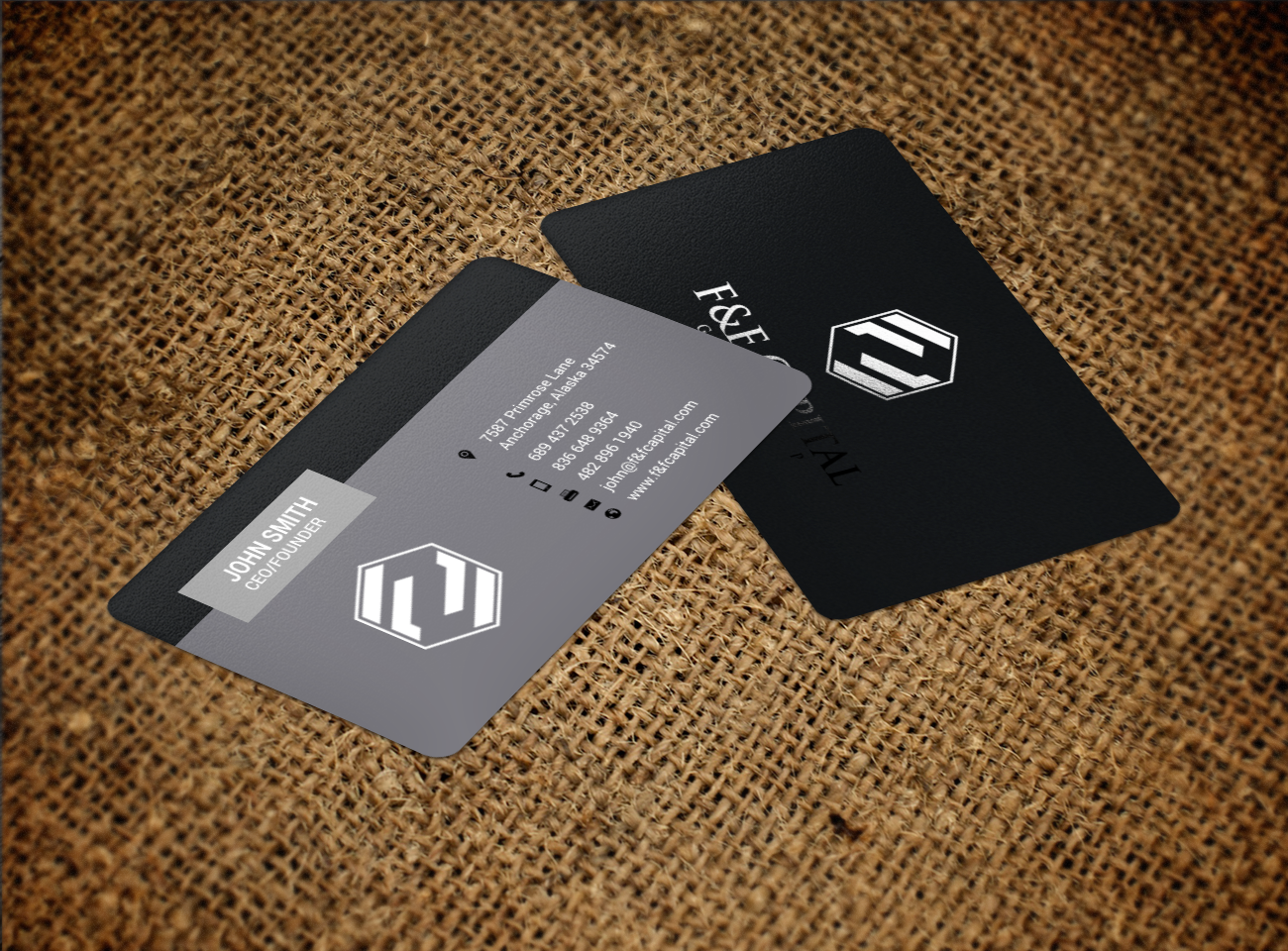 Business Card Design by chandrayaan.creative for F&F Capital Group, LLC | Design #19407799