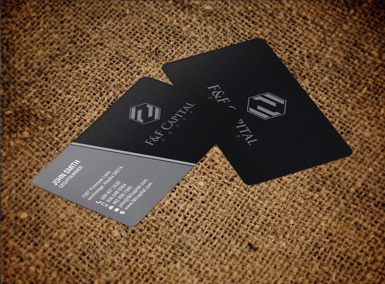 Business Card Design by chandrayaan.creative for F&F Capital Group, LLC | Design #19407800