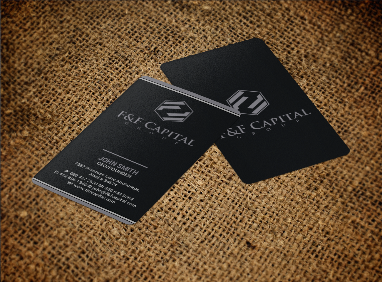 Business Card Design by chandrayaan.creative for F&F Capital Group, LLC | Design #19407807