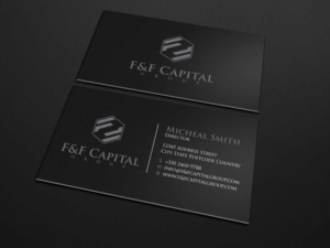 Business Card Design by Tripti Ranjan Gain for F&F Capital Group, LLC | Design: #19397931