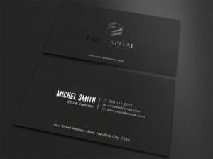 Business Card Design by Guruje for F&F Capital Group, LLC | Design: #19401618