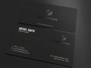 Business Card Design by Guruje for F&F Capital Group, LLC | Design: #19401619
