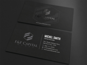 Business Card Design by Guruje for F&F Capital Group, LLC | Design: #19401785