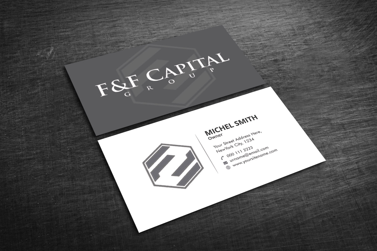 Business Card Design by Guruje for F&F Capital Group, LLC | Design #19401894