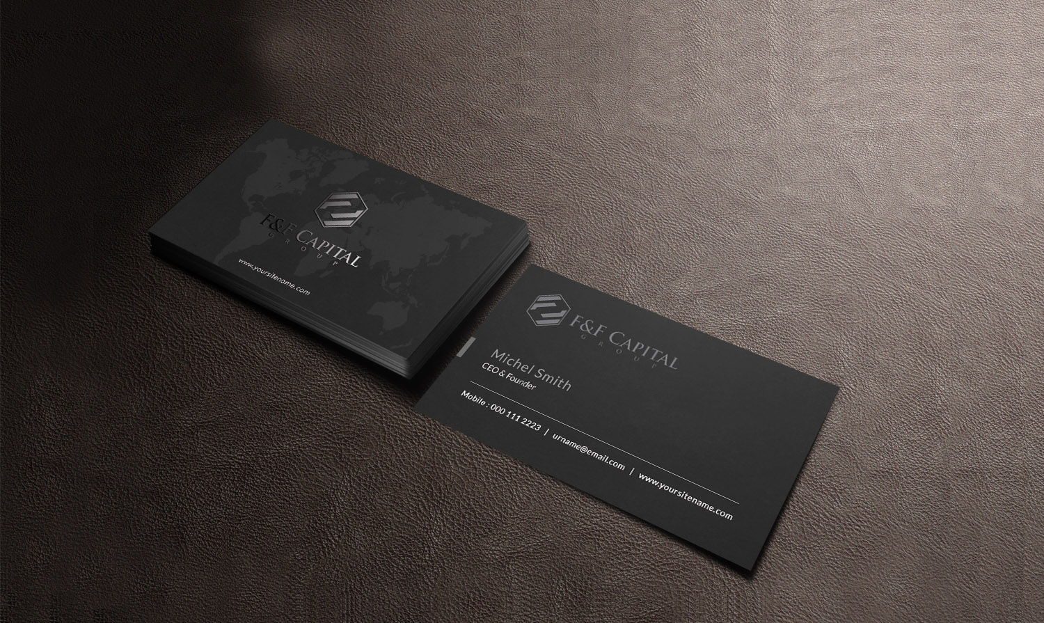Business Card Design by Guruje for F&F Capital Group, LLC | Design #19401897