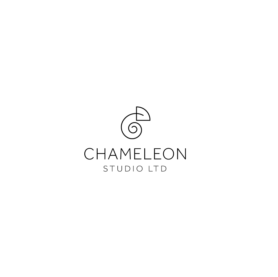 Chameleon logo by MW design studio