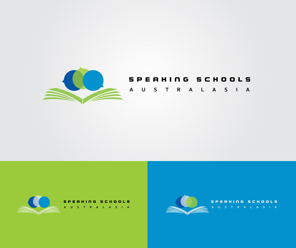 Logo Design by Hejira Athena for Speaking Schools Australasia Pty Limited | Design #19451781
