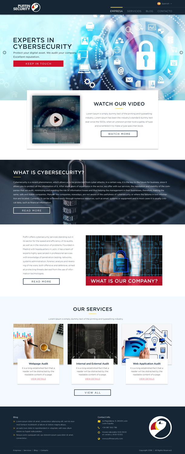 Web Design par Sujit Banerjee pour Drainware Systems S.L. | Design #19447411