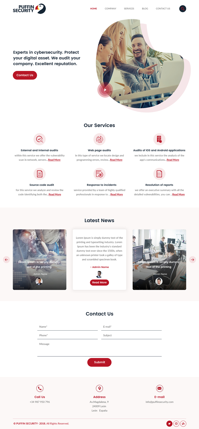 Web Design par rightway pour Drainware Systems S.L. | Design #19518628