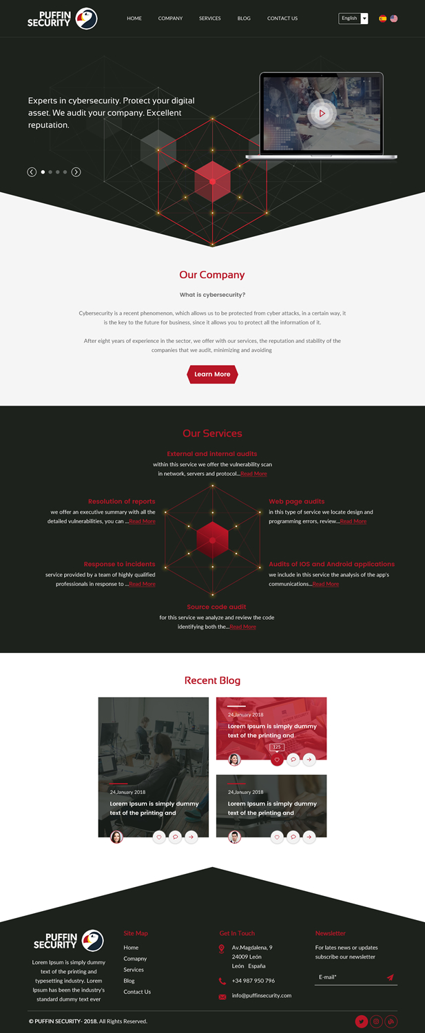 Web Design by rightway for Drainware Systems S.L. | Design #19518629