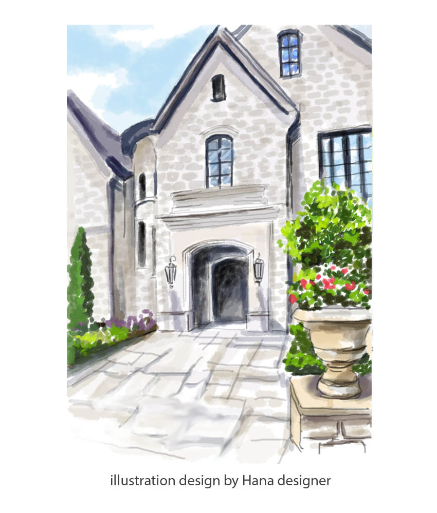 Illustration Design by Hana for this project | Design #19479250
