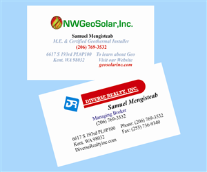 Business Card Design by Sajal Samaddar
