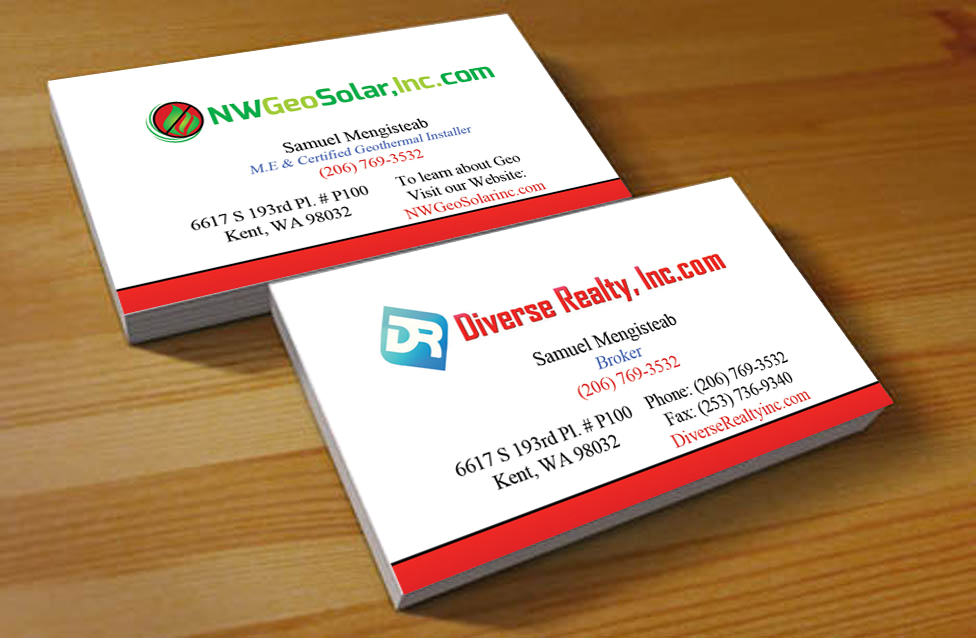 Business Card Design by Hardcore Design for this project | Design #2893695