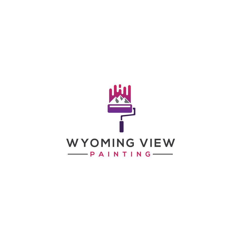 Logo Design by ecorokerz for Wyoming View Painting | Design #19398486