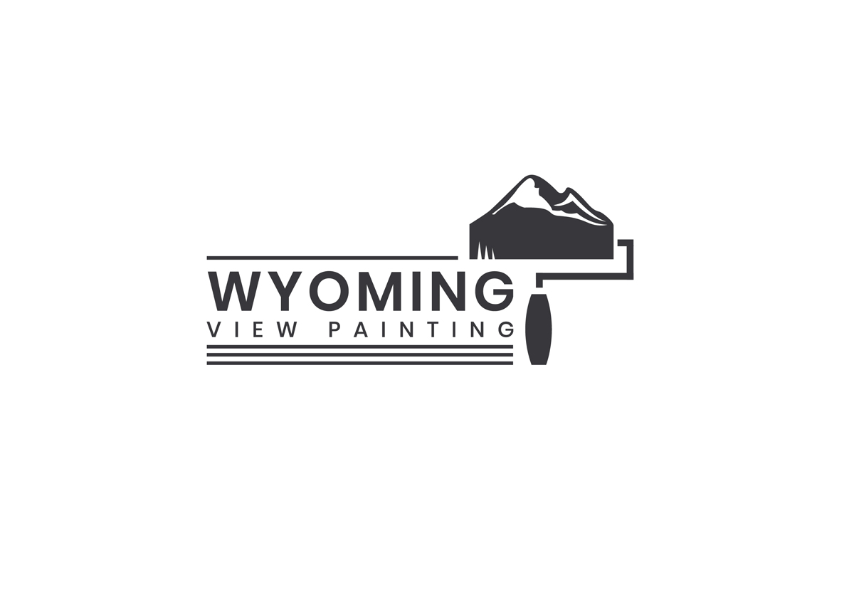 Logo Design by Aqeel Momin for Wyoming View Painting | Design #19402750