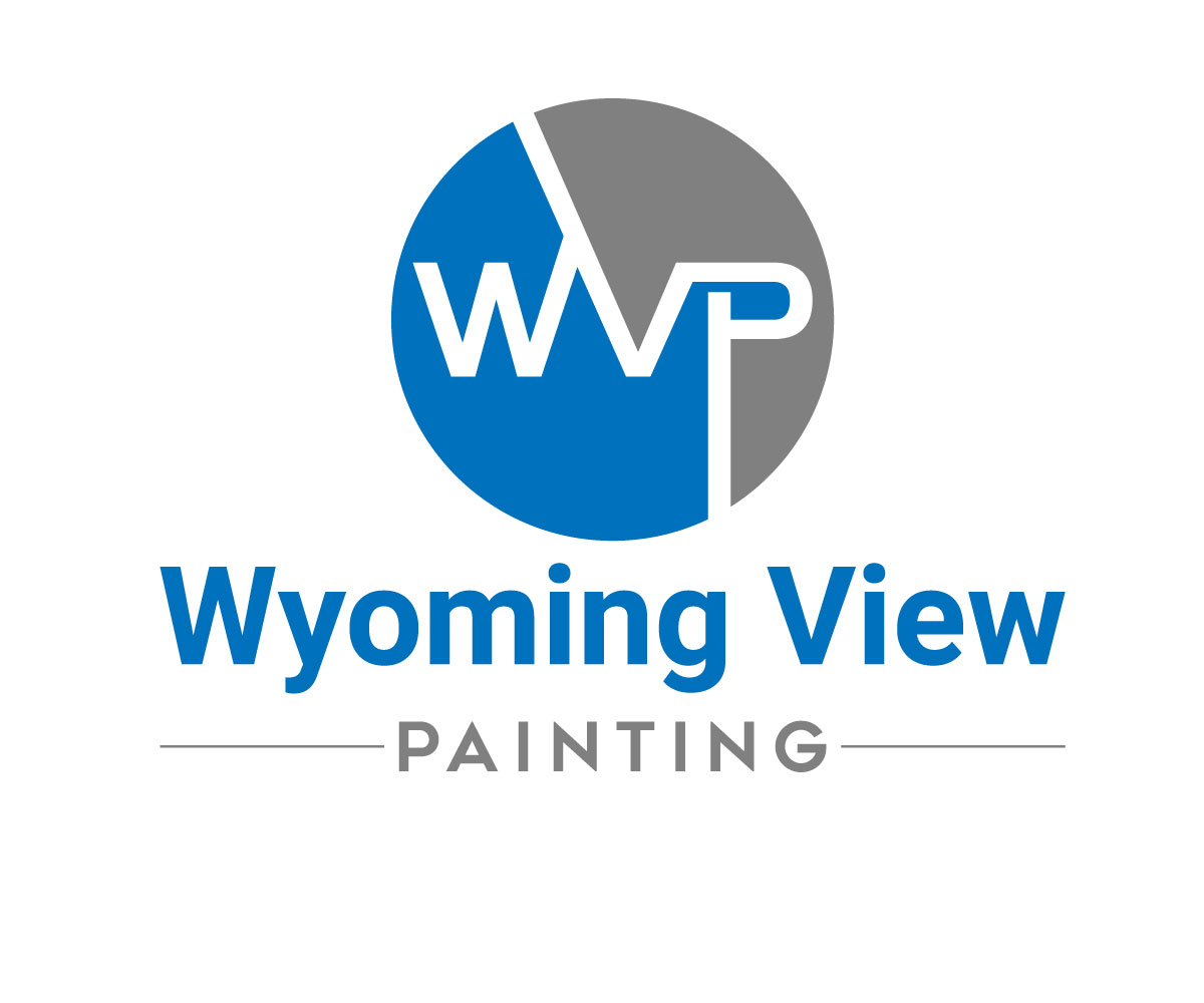 Logo Design by IconicEcho for Wyoming View Painting | Design #19409368