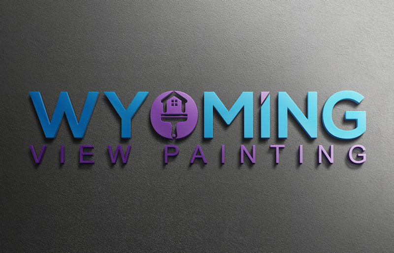 Logo Design by tea tea for Wyoming View Painting | Design #19400071