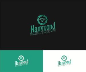 Hammond Homespun & Wool Arts | Logo-Design von PixelPointDC